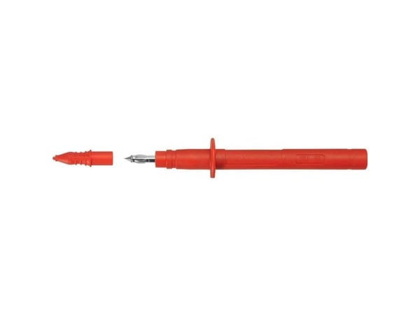 Schützinger SPS 2124 Ni / RT säkerhetstestspets SPS 2124 Ni / RT anslutning 4 mm röd 1 st