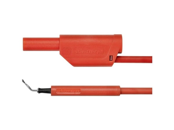 Schützinger AL 8321 / ZPK / 1 / 100 / RT adapterkabel [4 mm kontakt - testspets] röd (1 st)