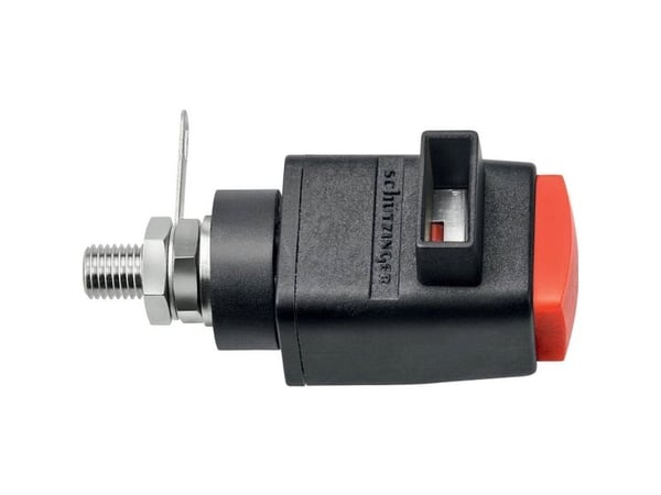 Schützinger SDK 5230 / RT säkerhets-tryckklämma röd 16 A 1 st