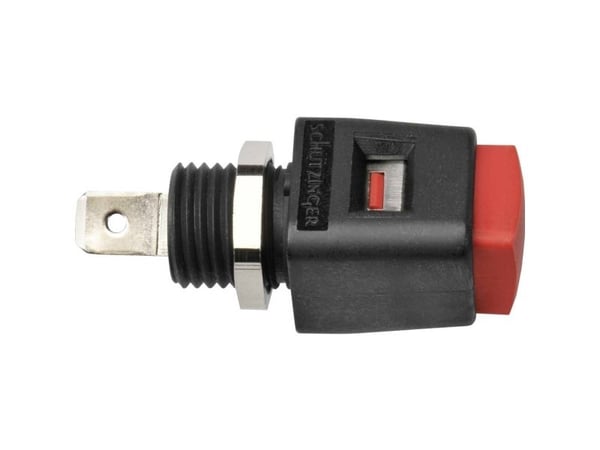 Schützinger ESD 498 / RT lyntrykk-klemme rød 16 A, 1 stk