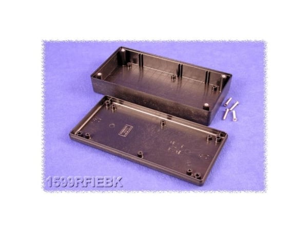 Hammond Electronics 1599RFIEBK Hånd-kaappi 170 x 85 x 34 ABS Sort 1 stk