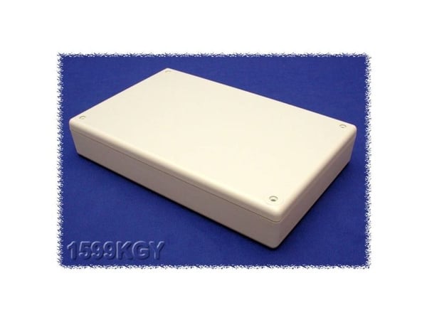 Hammond Electronics 1599KGY Hånd-kaappi 220 x 140 x 40 ABS Grå 1 stk 1 stk