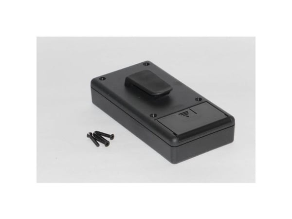 Hammond Electronics 1599BBKBATCP Kädessäpidettävä kotelo 130 x 65 x 25 ABS Musta 1 kpl