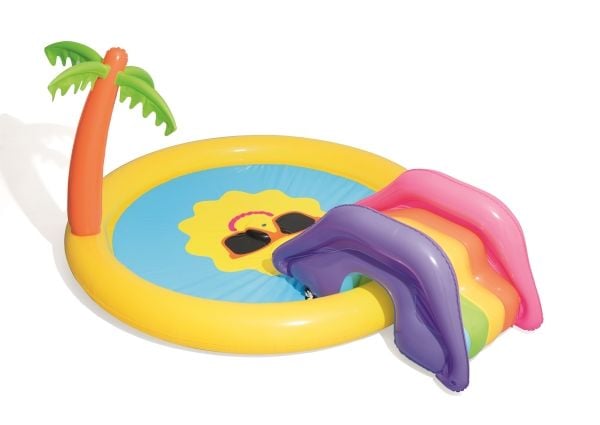 Bestway 53071, 225 l, Rund, 2 år, Vinyl, Flerfarget