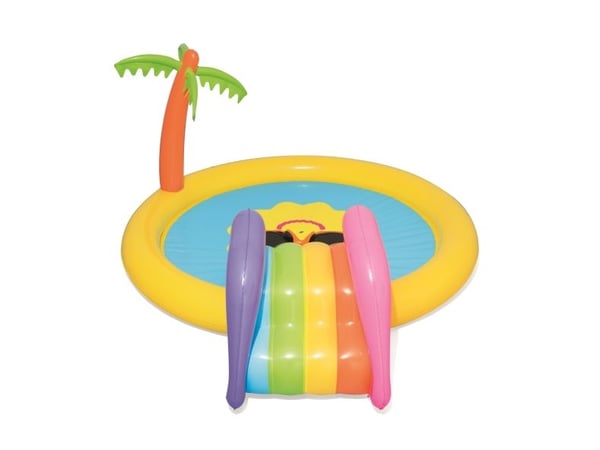 Bestway 53071, 225 l, Rund, 2 år, Vinyl, Flerfarget