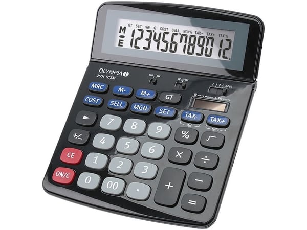 Olympia 2504 - Utskriftskalkulator - LCD