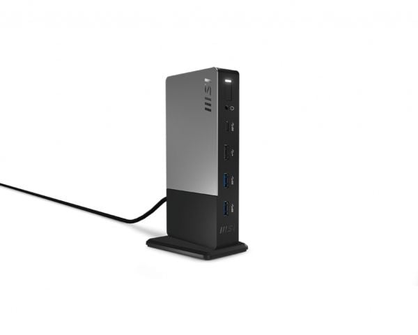 MSI USB-C Docking Station Gen 2 - Dokkingstasjon - USB-C 3.2 Gen 2 - HDMI, DP, USB-C - 1GbE - 150 watt