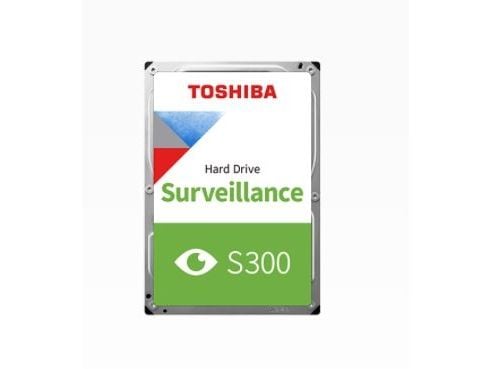 Toshiba S300 Surveillance - Harddisk - 4 TB - intern - 3.5" - SATA 6Gb/s - 5400 rpm - buffer: 128 MB