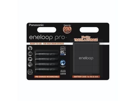 Panasonic eneloop pro BK-4HCDEC4BE - Batteri 4 x AAA - NiMH - (ladbare) - 930 mAh