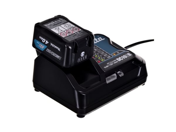 Makita CL121DSM, Tørr, 1300 l/min, Støv pose, Grønn, 0,5 l, Batteri