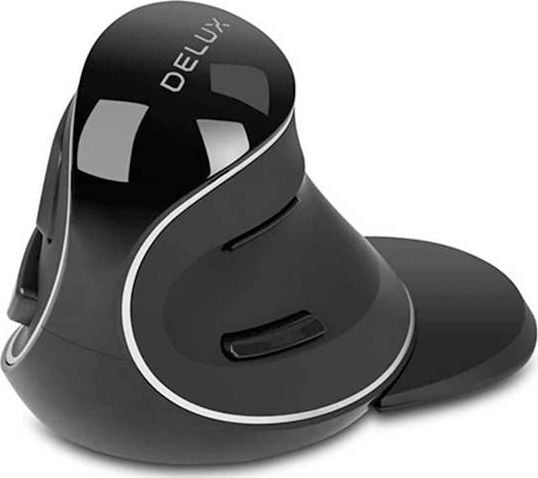Delux trådlös vertikal mus M618PD 2,4 GHz