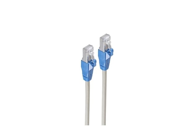 shiverpeaks BS08-27010, 0,5 m, Cat6a, S/FTP (S-STP), RJ-45, RJ-45, Grå