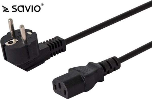 Savio CL-98, 1,8 m, IEC C13, Virtapistoke tyyppi E