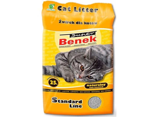 Super Benek Standard kattesand 25 l Super Benek Standard kattesand 25 l
