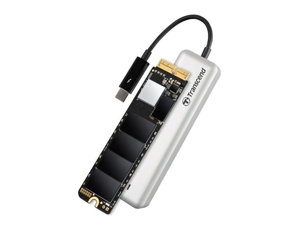 Transcend JetDrive 855 - SSD - 240 GB - ekstern (bærbar) - NVMe - Thunderbolt