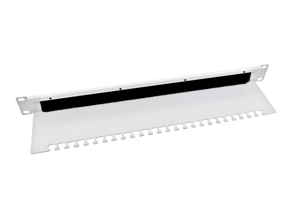 Equip 327414, Børstepanel, Grå, Stål, 1U, China, 92 mm