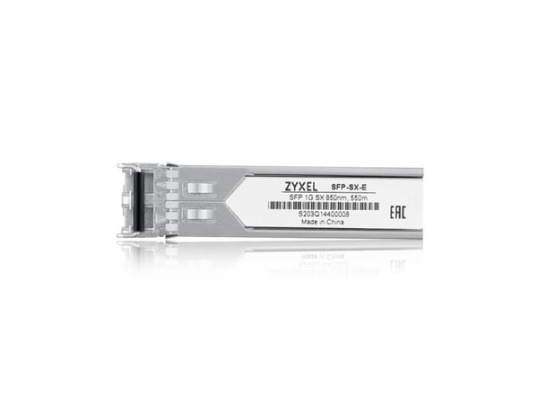 Zyxel SFP-SX-E - SFP (mini-GBIC) transceivermodul - 1GbE - 1000Base-SX - LC multimodus - opp til 550 m - 850 nm (en pakke 10)