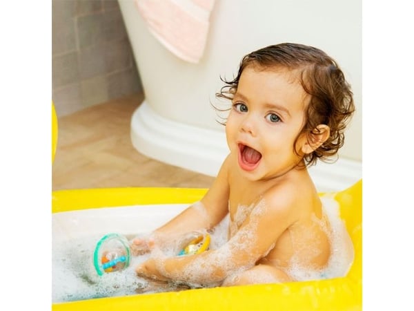 Munchkin Float & Play Bubbles, Turtle, Badedyr, Gutt/Jente, 0,4 år, Blå, Grønn, Rød, Gult