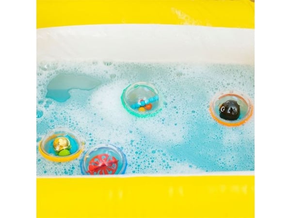 Munchkin Float & Play Bubbles, Turtle, Badedyr, Gutt/Jente, 0,4 år, Blå, Grønn, Rød, Gult