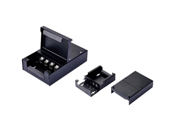 VALUE 26.99.0330, Montering Sett, Sort, 221 mm, 112 mm, 44,5 mm, 616,9 g