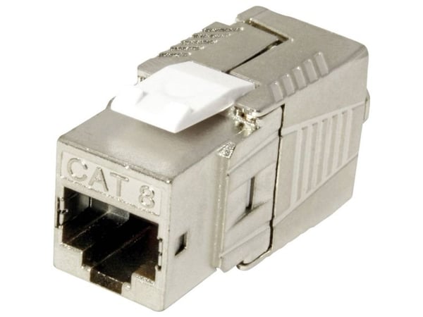 ROLINE 26.11.0381, Flat, Metallisk, RJ-45
