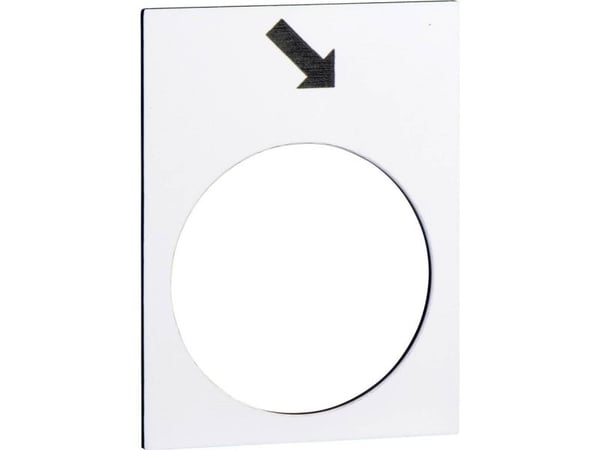 Schneider Electric ZB2BY4913, Valkoinen, 30 mm, 40 mm, 1 kpl, Tšekin tasavalta