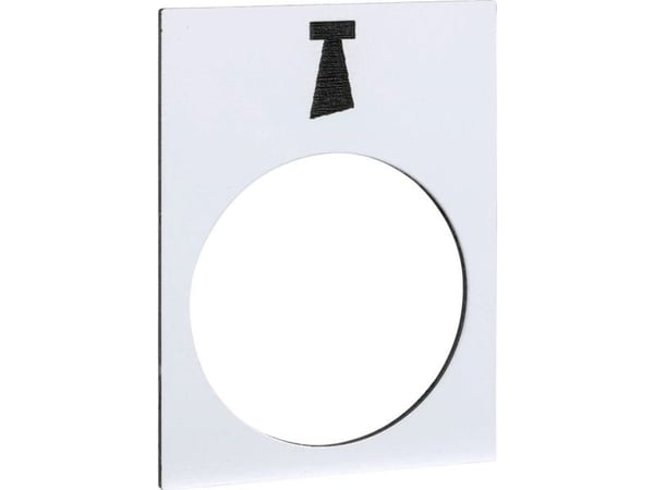 Schneider Electric ZB2BY4932, Valkoinen, 30 mm, 40 mm, 1 kpl, Tšekin tasavalta