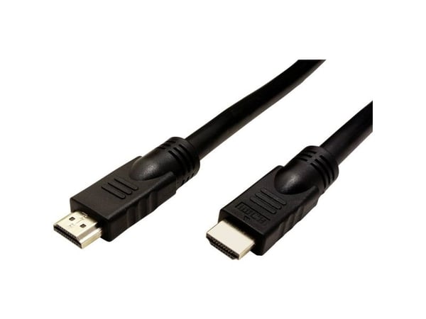 ROLINE 14.01.3454, 25 m, HDMI Type A (Standard), 2 x HDMI Type A (Standard), 3840 x 2160 piksler, Svart