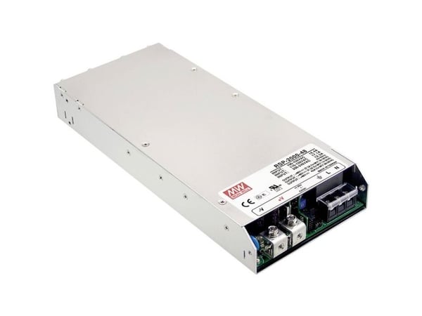 MEAN WELL RSP-2000-48 2016W 1U metallisk strømforsyning (RSP-2000-48)