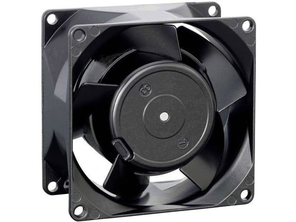 ebm-papst 8850 N, Vifte, 8 cm, 2150 RPM, 37 m³/t, Sort