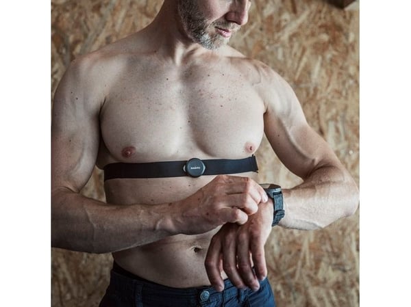 Suunto Smart Heart Rate Belt - Aktivitetssporer med brystbelte - svart - båndbredde: M - Bluetooth - svart