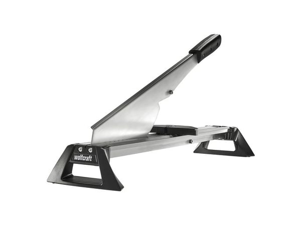 wolfcraft GmbH LC 600, Aluminium, Sort, Aluminium, 46,5 cm, 8 mm, 90°, 186 mm