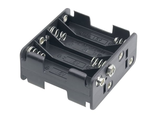 Goobay 11468, AA, Plast, Sort, -20 - 50 °C, 1 stykker, RoHS
