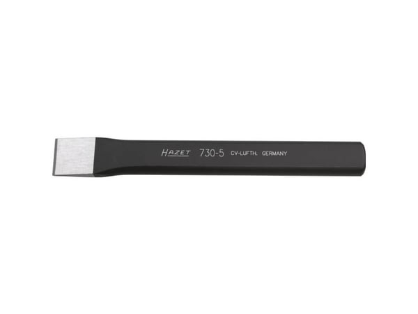 HAZET 730-6, Kaldmeisel, Flat meisel, Metall, 200 mm, 2,4 cm, 380 g