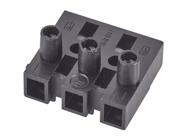 Adels-Contact 11818 160 BU/5 DSS förbindelsesklemma, flexibel: -2,5 mm², stift: -2,5 mm², poltal: 5, 1 st svart