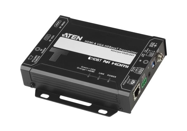 ATEN VanCryst VE2812AT - Video/lyd/infrarød/seriell-utvider - sender - HDBaseT - opp til 150 m