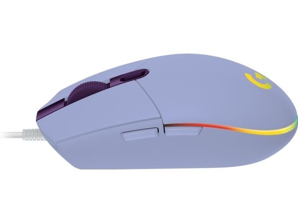 Logitech Gaming Mouse G102 LIGHTSYNC - Mus - høyrehendt - optisk - 6 knapper - kablet - USB - lilla