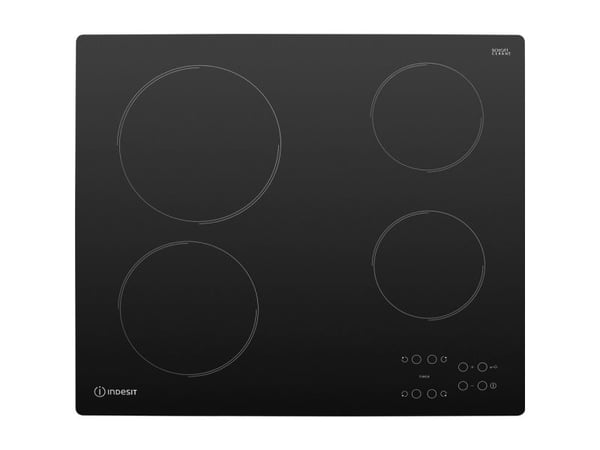 Indesit AAR 160 C Musta Sisäänrakennettava 58 cm Keraaminen 4 vyöhykettä (vyöhykkeet)