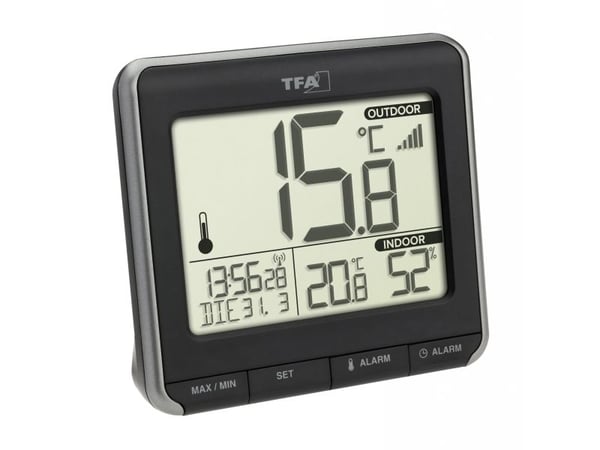 TFA-Dostmann Prio, AA, 1,5 V, 109 mm, 38 mm, 99 mm, 116 g