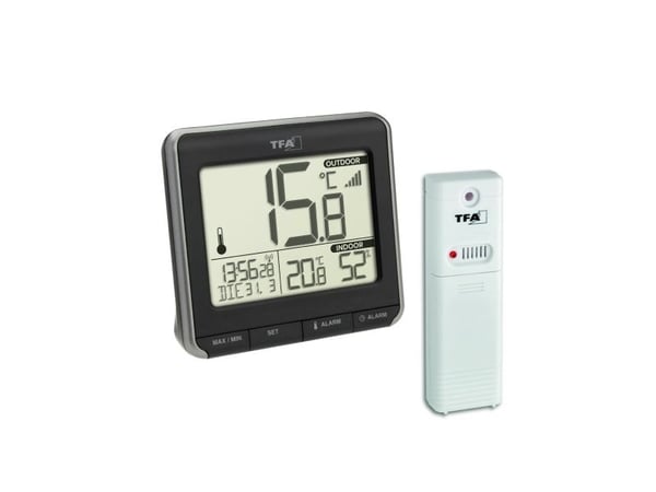 TFA-Dostmann Prio, AA, 1,5 V, 109 mm, 38 mm, 99 mm, 116 g