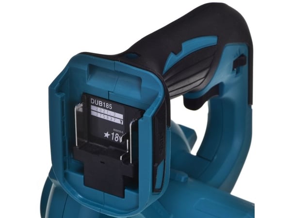 Makita DUB185RT, Batteri, 18 V, 517 mm, 1.6 kg, Sladdlös dammblåsare, 352.8 km/h