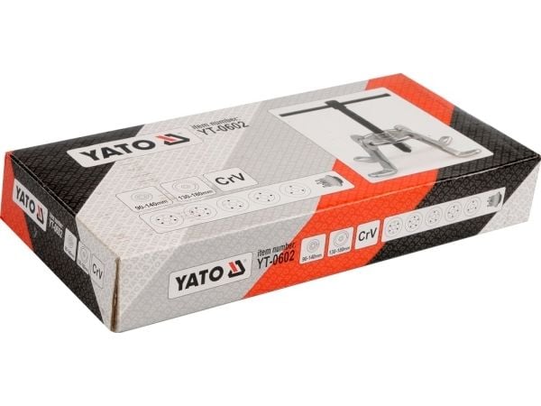 Yato YT-0602, Stål, Sort, Sølv, 2,75 kg, Boks