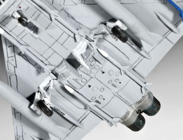 Revell 4282, Flymodell med fastvinge, Monteringssett, 1:144, Eurofighter Typhoon, Alle kjønn, Plast