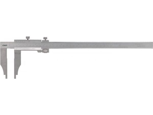Limit skjutmått i verkstadstyp med precis inställning, rostfri, 500x150 mm Limit skjutmått i verkstadstyp med precis inställning, rostfri, 500x150 mm