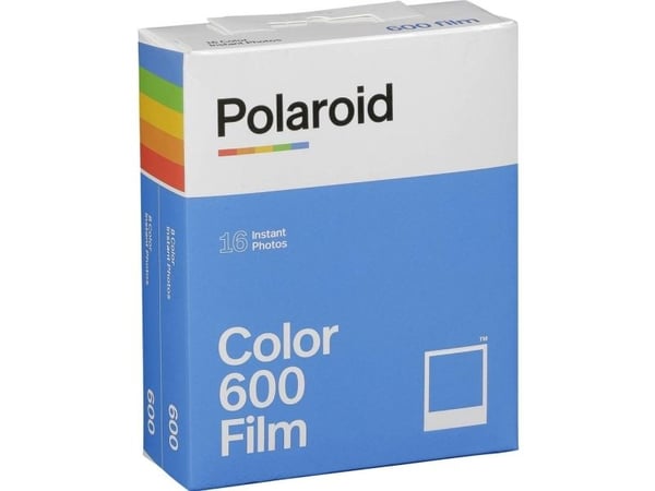 Polaroid - Hurtigvirkende fargefilm - 600 - ASA 640 - 8 eksponeringer - 2 kassetter