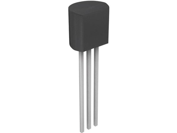 Maxim Integrated DS18B20+ linjär IC - temperatursensor, konverter digital, central 1-Wire® TO-92-3