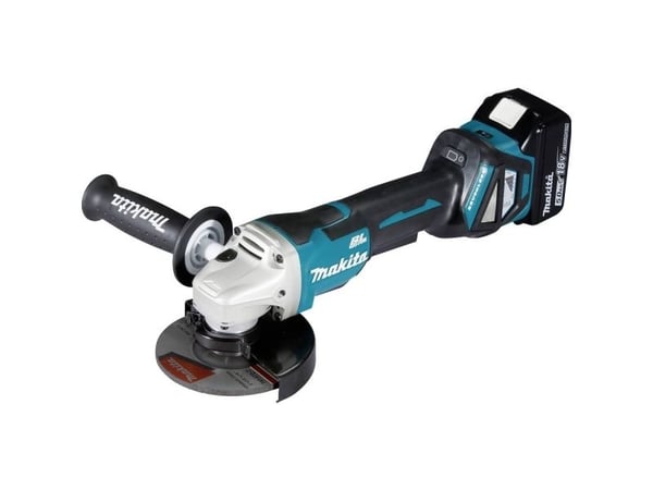 Makita DGA515RTJ - Vinkelslip - sladdlös - 125 mm - 2 batterier, laddare medföljer - 18 V