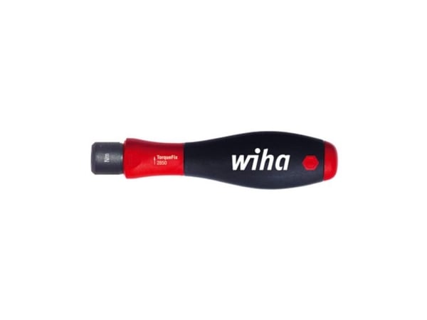 Wiha 2850, Single/enkelt, Mekanisk, 0,8 - 0,8 Nm, 6%, Sort, Rød