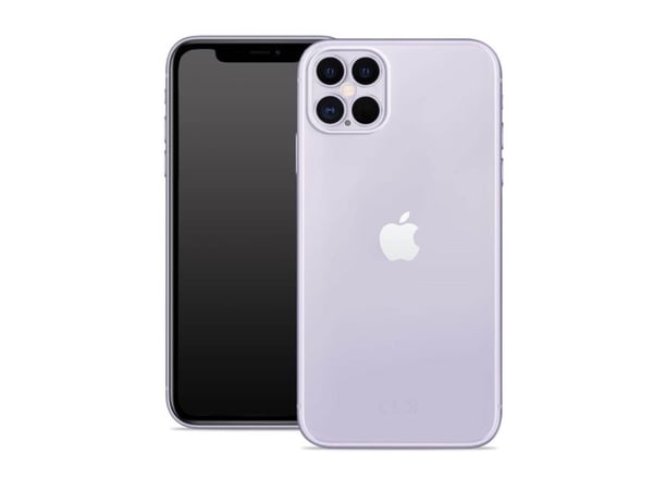 PURO 0.3 Nude - Baksidesskydd för mobiltelefon - termoplastisk polyuretan (TPU) - transparent - för Apple iPhone 12, 12 Pro
