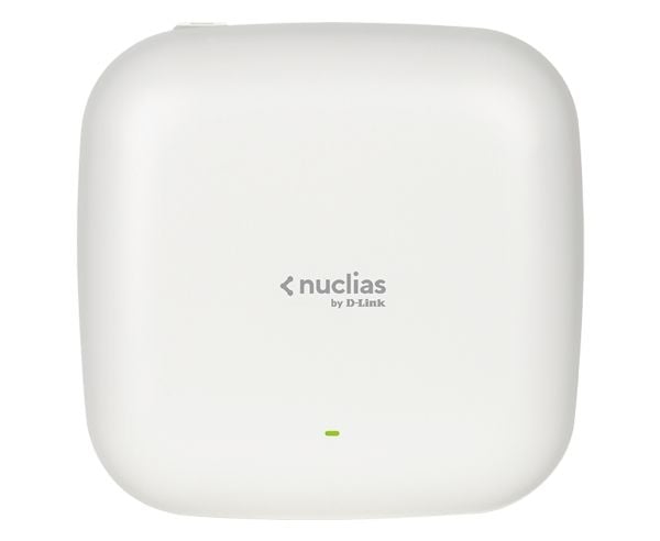 D-Link Nuclias DBA-X1230P - Radiobasestasjon - 802.11ac Wave 2 - Wi-Fi 6 - 2,4 GHz, 5 GHz - DC strømforsyning - Vegg-/takmontering